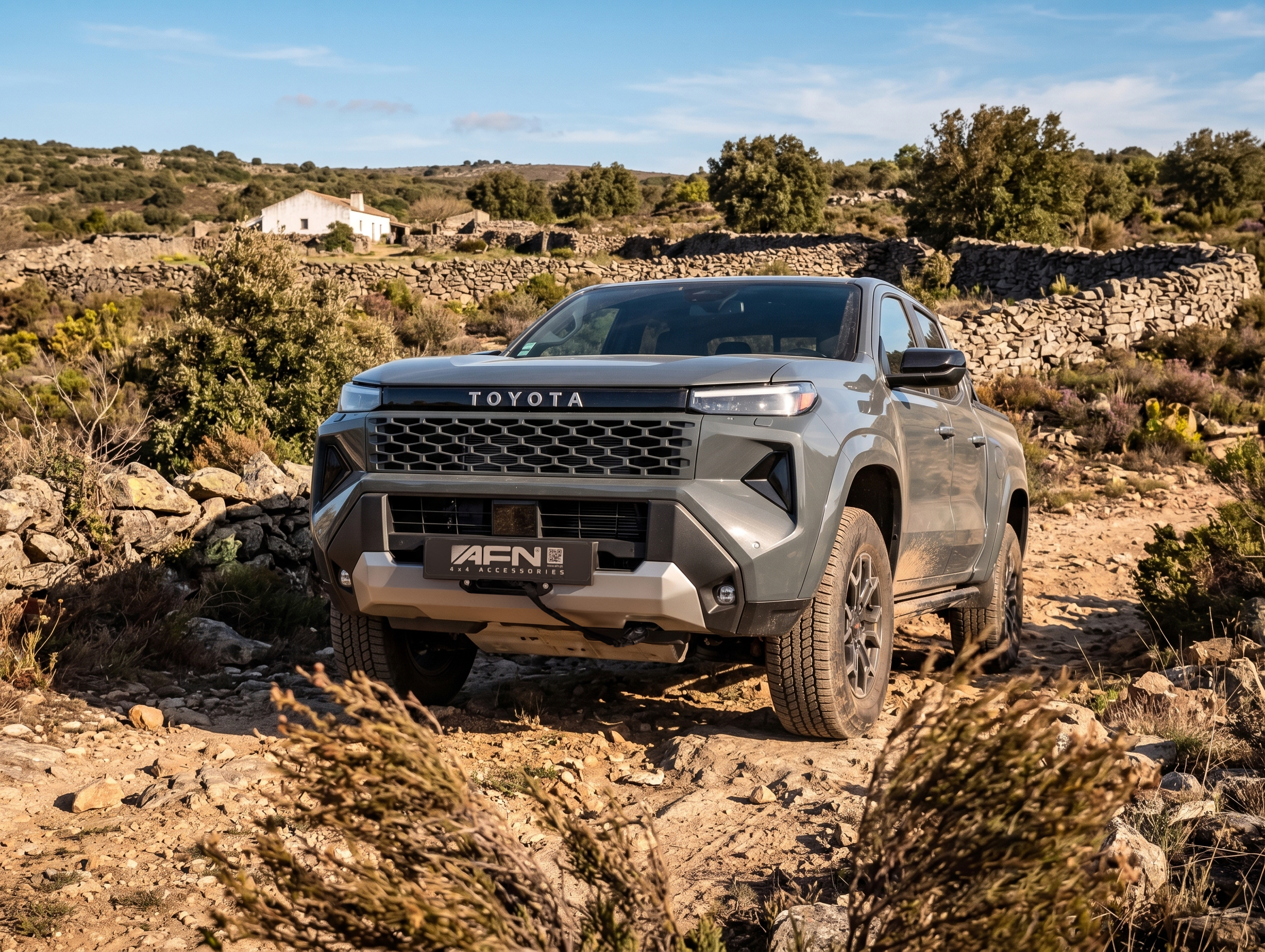 Toyota Hilux AFN Winch Mount